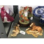 20th cent. Ceramics: Country Artists Ltd, Hereford Bull No. 01020, group figure of Field Mice on a