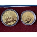 Numismatics: China, proof Panda Set 2009, gold and lunar 500 - 1oz, 200 - 1/2oz, 100 - 1/4oz, 50 -