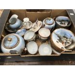 Japanese Tea Ware: Bread and butter plates x 2, tea plates x 7 (2 a/f), cups x 11 (3 a/f), saucers x