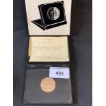 Gold Coins: Jamaican $20 gold proof coin, 1972, 15.75g.: