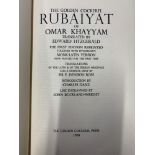 Books: 1938 First edition Golden Cockerel Press of the Rubaiyat of Omar Khayyam in original sleeve.