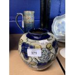 20th cent. Ceramics: Royal Doulton jug, impressed mark. No. 7423 and marked 'ar' in lower case.