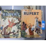 Children's Books: Rupert the Bear, collection of 8 Rupert Annuals in varying condition, 1951-1956
