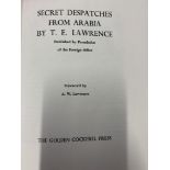 Books: Rare Golden Cockerel Press First Edition of Secret Dispatches from Arabia by T E Lawrence