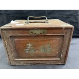 Chinese: Pre-war boxed Mahjong set. 9ins. x 6ins.