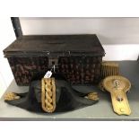 Militaria: George V Royal Navy dress cocked hat and epaulette's? (Matthews & Co.) Ex Commander later