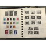 Stamps: One large stockbook and one album of GB used and unused stamps, plus a number of