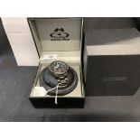 Watches: Citizen Promaster Navihawk GPS black dial titanium men's watch CC902585E. 47mm grey