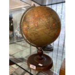 Geography: Ten inch table top terrestrial globe by Geographica Ltd. plus a 20th cent. 12 ins.