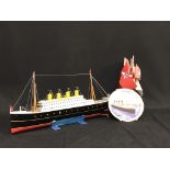 R.M.S. TITANIC - BRIAN TICEHURST COLLECTION: A selection of Titanic related models (1 Box).