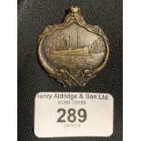 R.M.S. TITANIC: Unattributed Dieges and Clust bronze Carpathia medal. 1½ins.