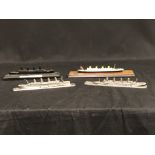 R.M.S. TITANIC - BRIAN TICEHURST COLLECTION: A selection of Titanic related models (1 Box).