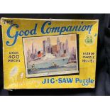 OCEAN LINER/TOYS: Cunard and Union Castle including two Good Companion jigsaws with boxes (6). All