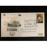 R.M.S. TITANIC: Survivor autographs and letters by steward Arthur Lewis, First Class passenger