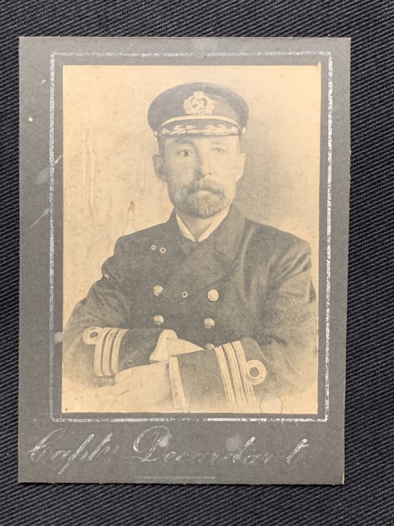 R.M.S. TITANIC - THE SAMUEL ALFRED SMITH ARCHIVE: Rare photograph of First Mate and body recovery