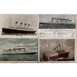 R.M.S. OLYMPIC: Postcards to include prior to launch, N.I. publisher, taken from the 'Engineer',