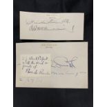 R.M.S. TITANIC: American Titanic inquiry interest, signatures for the seven members of US Senate