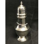 Hallmarked Silver: Sugar sifter hallmarked Birmingham 1967. Weight 3.10oz.