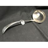 Hallmarked Silver: Large ladle, Sheffield James Deakin & Sons. 7oz.