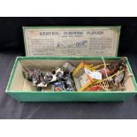 Toys: W. Britain 'Home Farm Series'. G. P. Plough No. 6F. Box containing miscellaneous damaged or