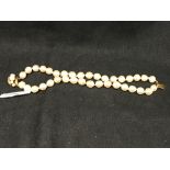 The Lady Lowry Jewellery Collection: Cultured freshwater blister pearl double strand bracelet with