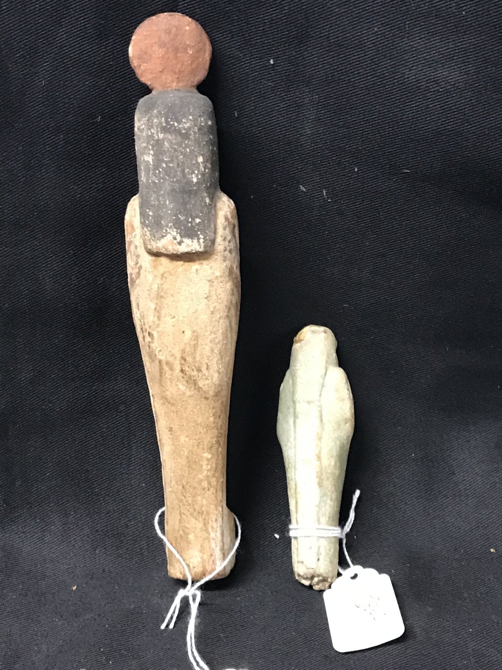 Antiquities: Property of a Gentleman: Ancient Egyptian treen shabti believed New Kingdom, bearing an - Image 2 of 10