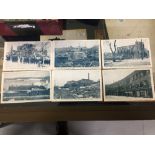Postcards: Edwardian and later postcards, mainly foreign topographical. Includes six cards depicting