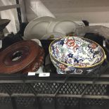 Ceramics & Glassware: Furnival Denmark, Wedgwood, etc.
