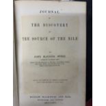 Antiquarian Books: Journal of the discovery of the source of the Nile by John Hanning Speke 1863