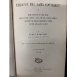 Books: "Through The Dark Continent" by Henry Stanley, in two volumes printed in New York Harper &