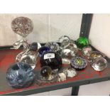 20th cent. Glass paperweights Scottish and others, including Perthshire, Strathern, Caithness etc.
