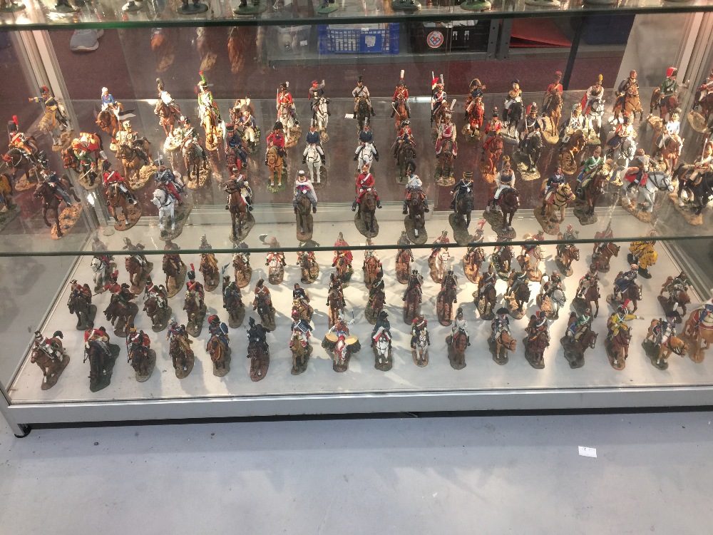 Del Prado: Collectable model soldiers. 100 mounted figures from Cavalry of The Napoleonic Wars