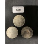 The Thomas E Skidmore Collection: Coins - silver Charles IIII Pillar Reale 1798 with Chinese chop