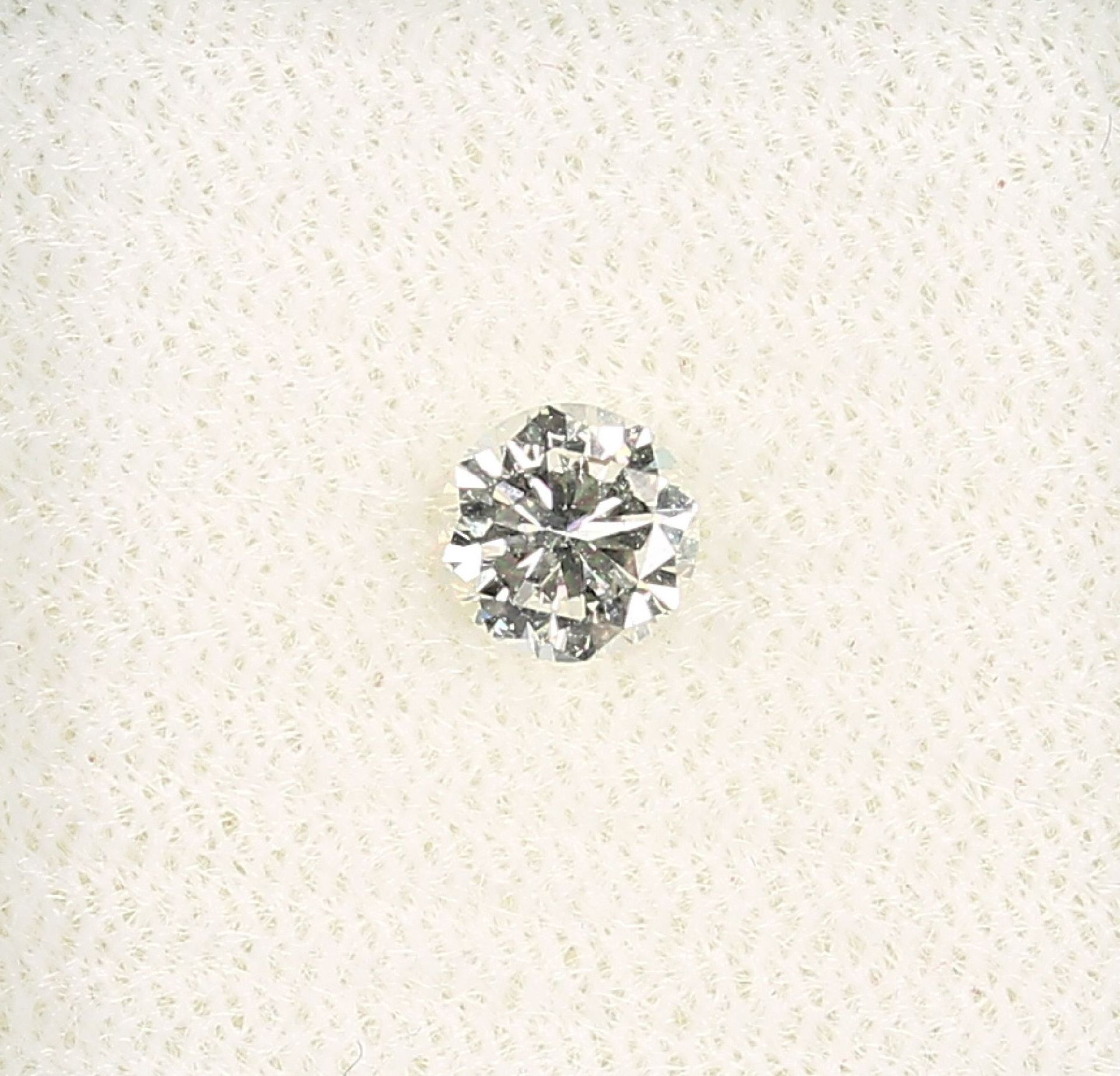 Loser Brillant ca. 0.37 ct l.get.Weiß/vs Schätzpreis: 890, - EURLoose brilliant approx. 0.37 ct