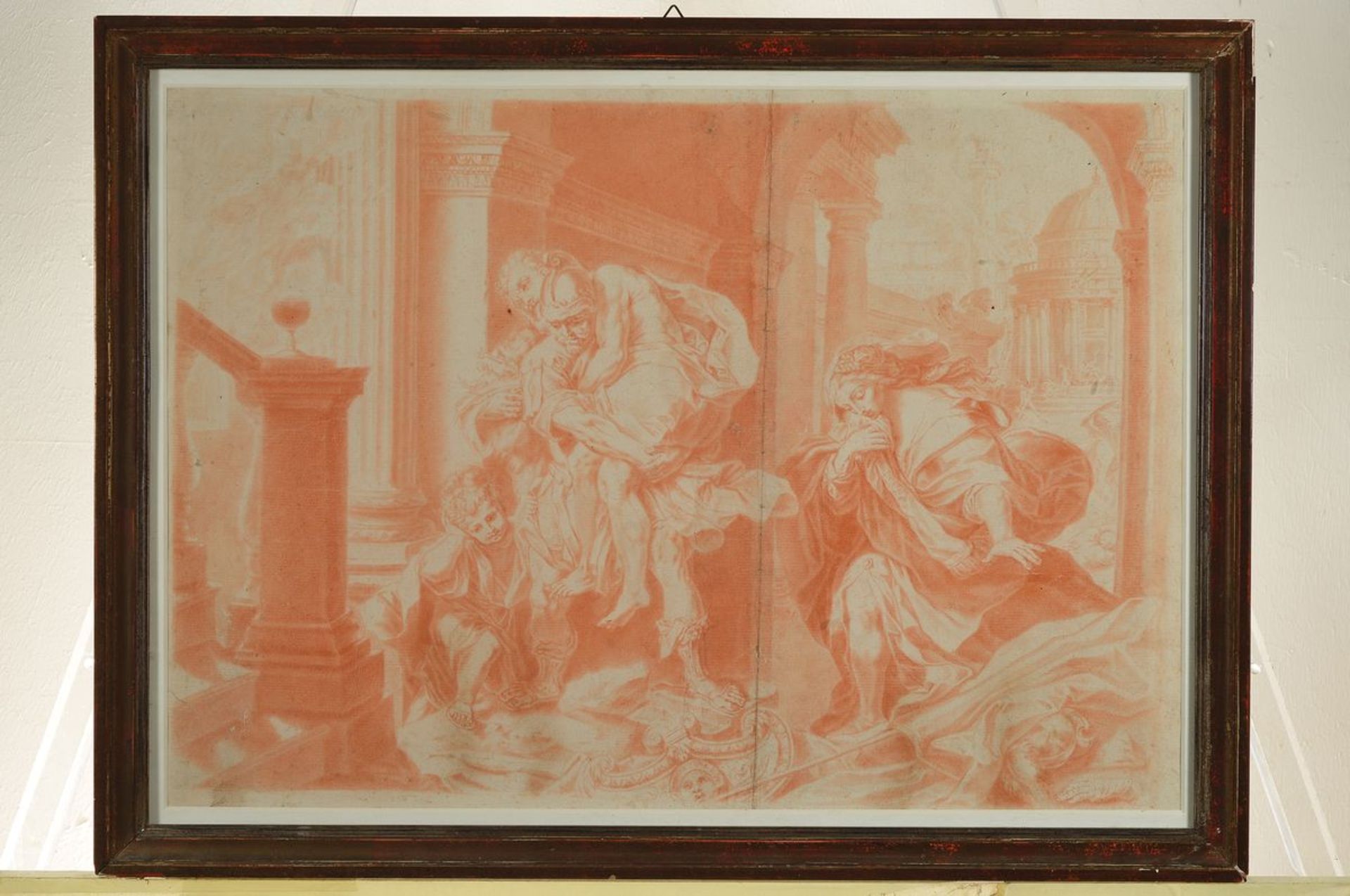 Unbekannter Künstler des 18. Jahrhunderts nach Federico Barocci (1535-1612), Aeneas trägt seinen - Bild 2 aus 2