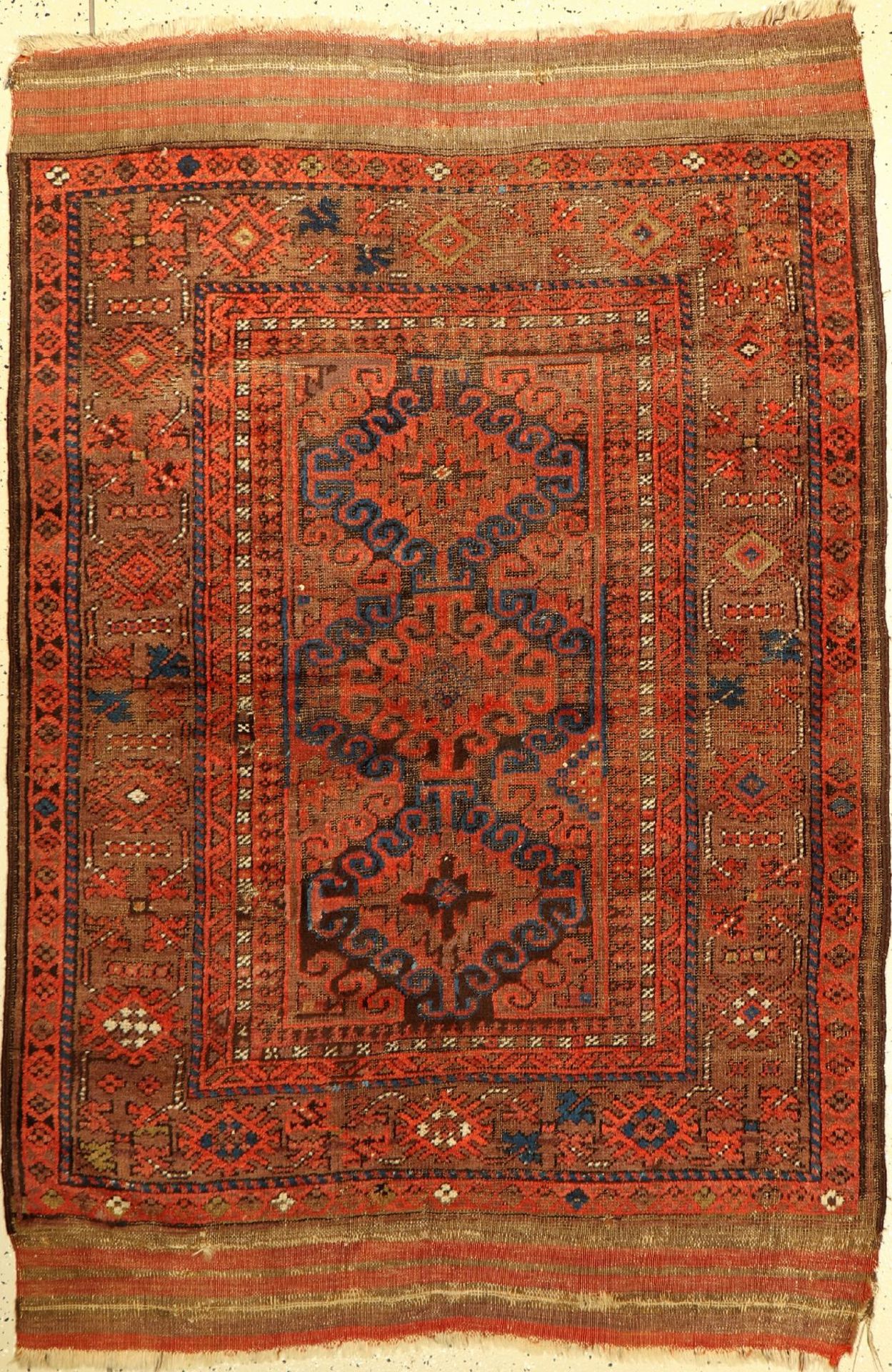 Belutsch antik, Persien, um 1900, Wolle aufWolle, ca. 183 x 120 cm, EHZ: 4Baluch Rug, Persia,