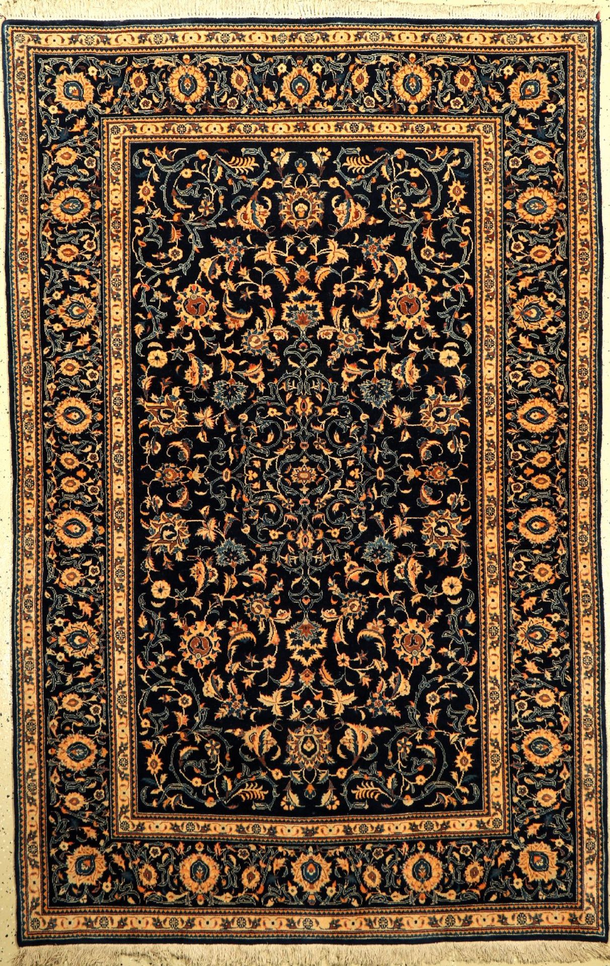 Keschan alt, Persien, ca. 50 Jahre, Wolle auf Baumwolle, ca. 220 x 140 cm, EHZ: 2Kashan Rug, Persia,