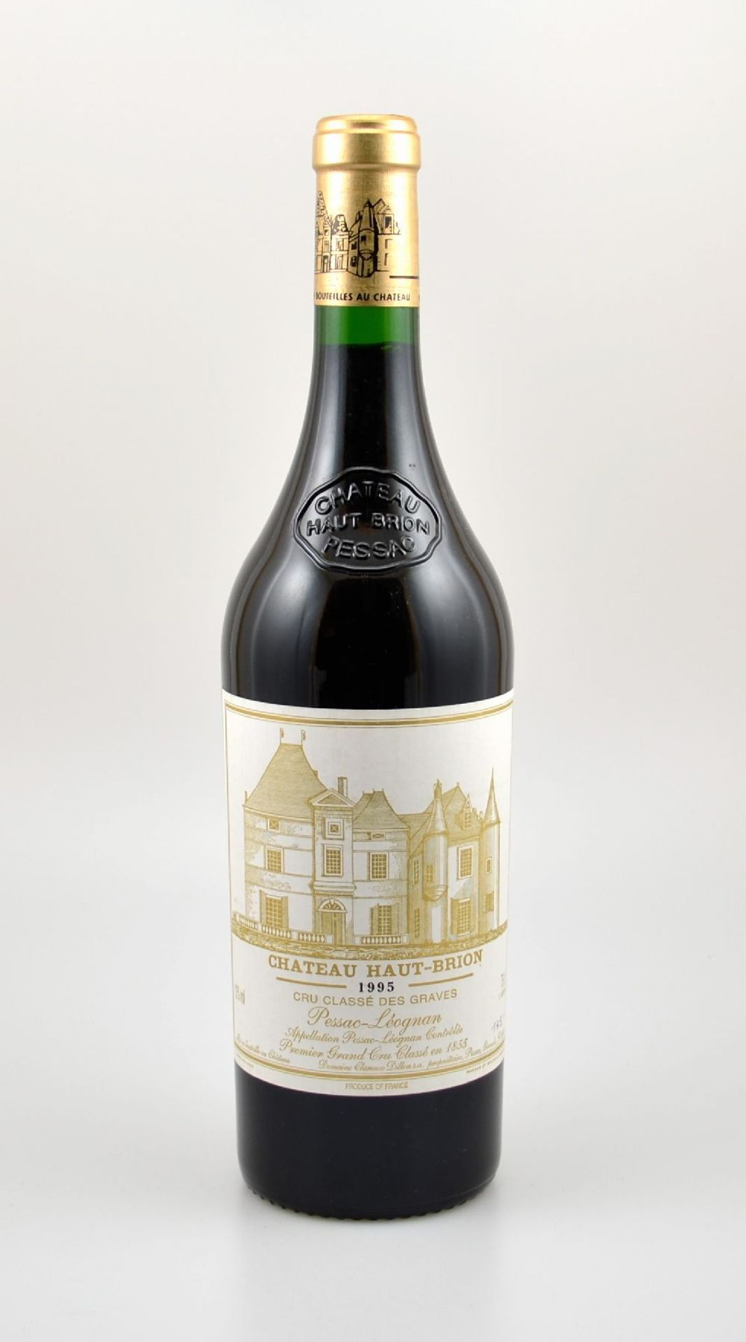 1 Flasche 1995 Chateau Haut-Brion, Pessac-Leognan, Premier Grand Cru Classe, ca. 75 cl, 13 % Vol.,