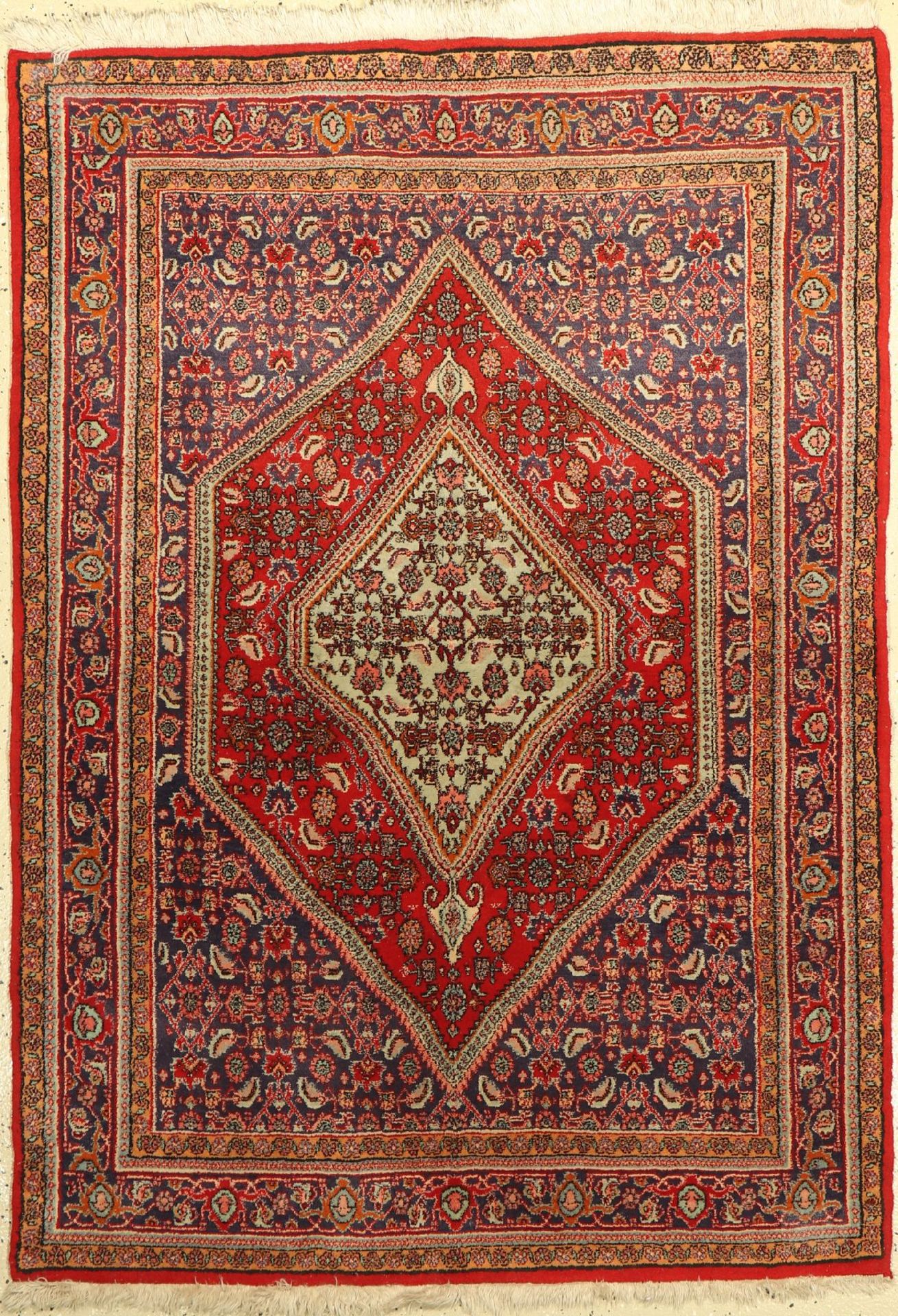 Bidjar alt, Persien, ca. 40 Jahre, Wolle auf Baumwolle, ca. 161 x 115 cm, EHZ: 2Bidjar Rug,