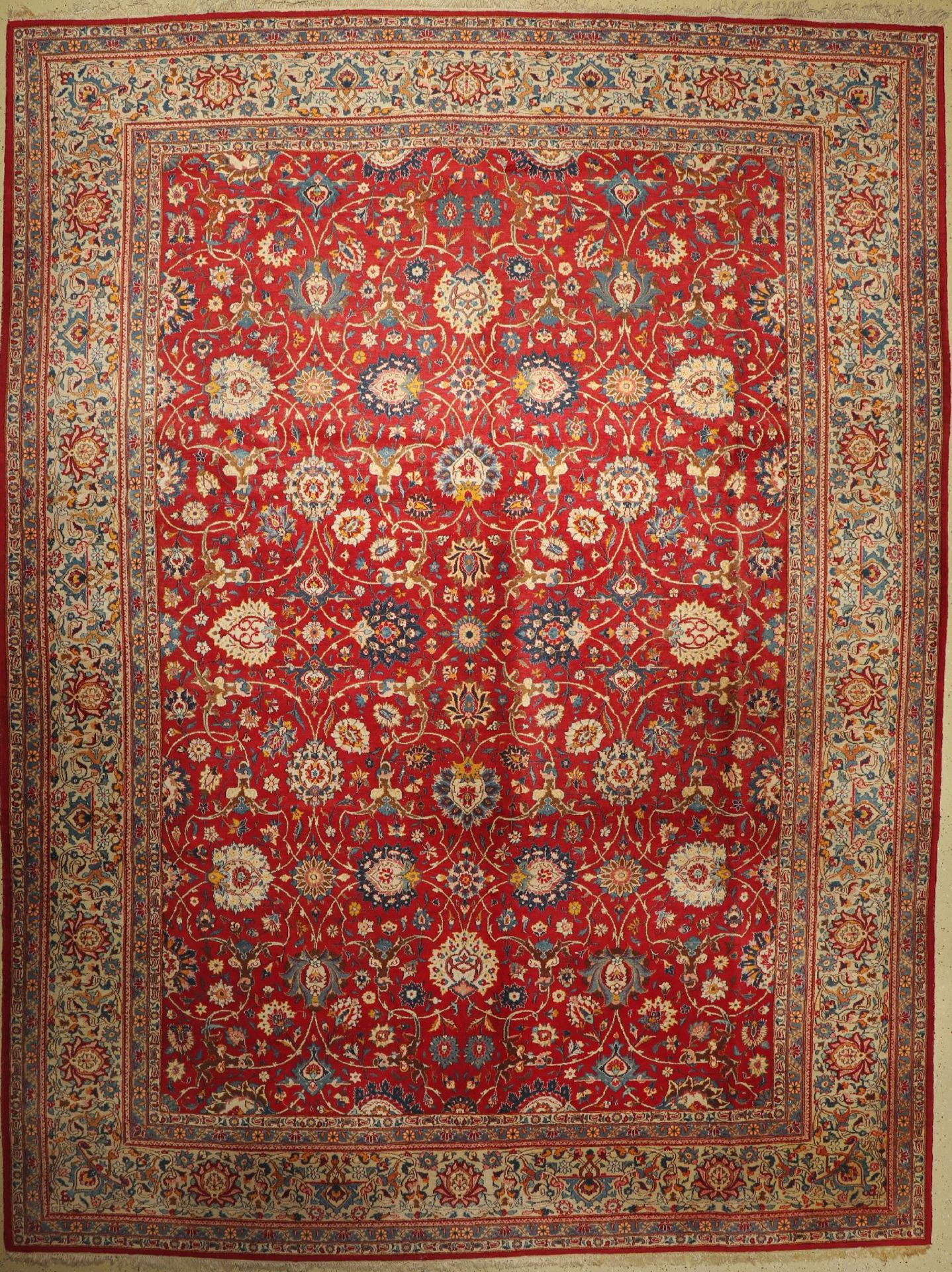 Keschan alt, Persien, ca. 60 Jahre, Wolle auf Baumwolle, ca. 437 x 325 cm, EHZ: 2-3Keschan Carpet,