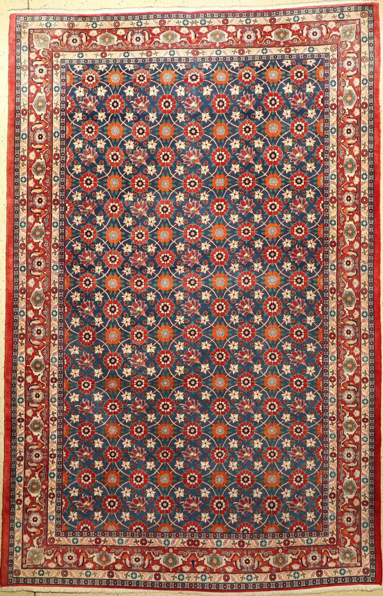 Veramin, Persien, ca. 50 Jahre, Wolle auf Baumwolle, ca. 334 x 215 cm, EHZ: 2-3Veramin Carpet,