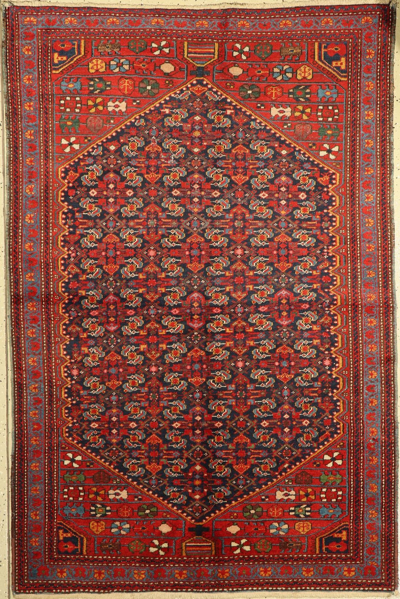 Hamadan alt, Persien, um 1930, Wolle auf Baumwolle, ca. 193 x 130 cm, EHZ: 3Hamadan Rug, Persia,