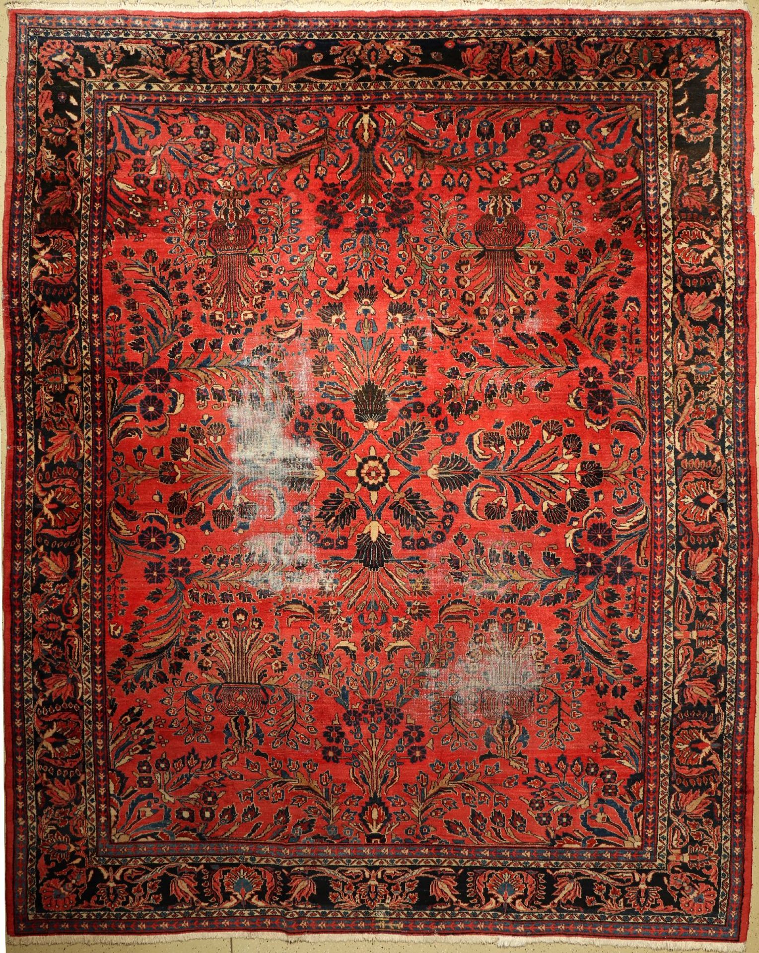 Lilan alt, Persien, um 1940, Wolle auf Baumwolle, ca. 414 x 333 cm, EHZ: 4-5Lilan Carpet, Persia,