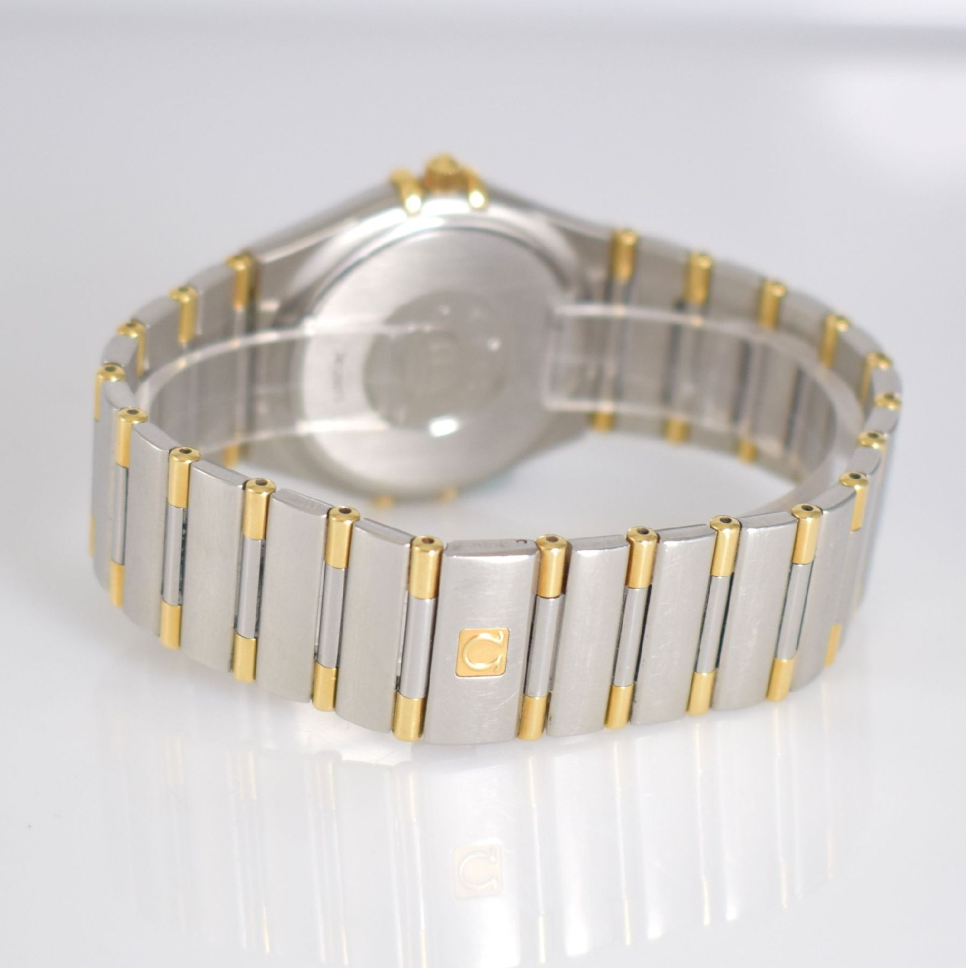 OMEGA Constellation Herrenarmbanduhr, Ref. 13123000, quarz, Edelstahl/Gold komb. Geh. inkl. - Bild 6 aus 8