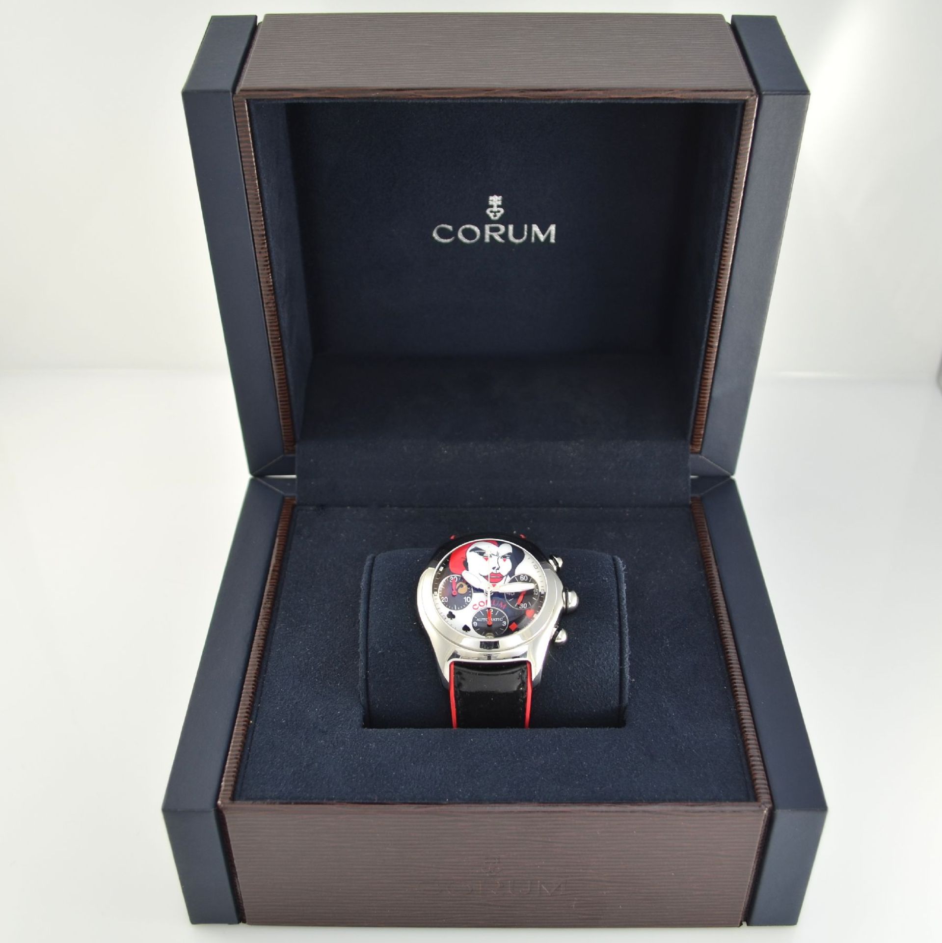 CORUM Armbandchonograph Modell Bubble Joker, Automatik, Ref. 285.240.20, ausverkauftes, auf weltweit - Bild 8 aus 8