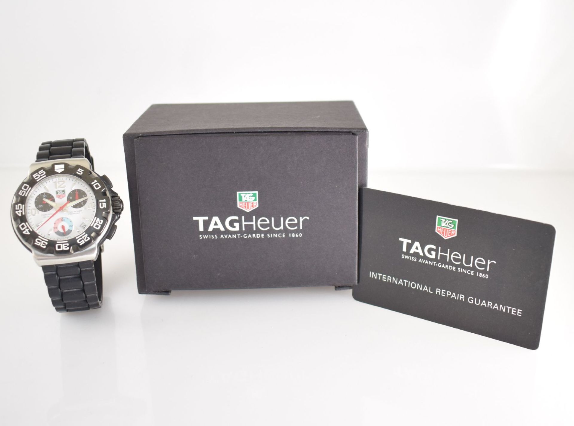 TAG HEUER Formula 1 Armbandchronograph, Schweiz um 2005, Ref. CAC 1111-0, quarz, verschr. - Bild 8 aus 8