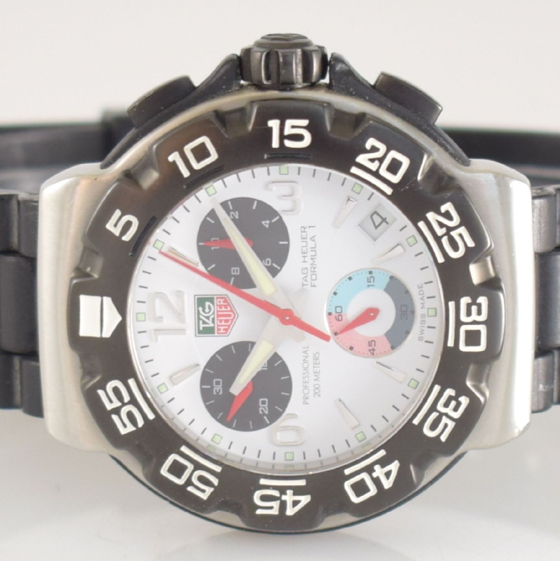 TAG HEUER Formula 1 Armbandchronograph, Schweiz um 2005, Ref. CAC 1111-0, quarz, verschr. - Bild 2 aus 8