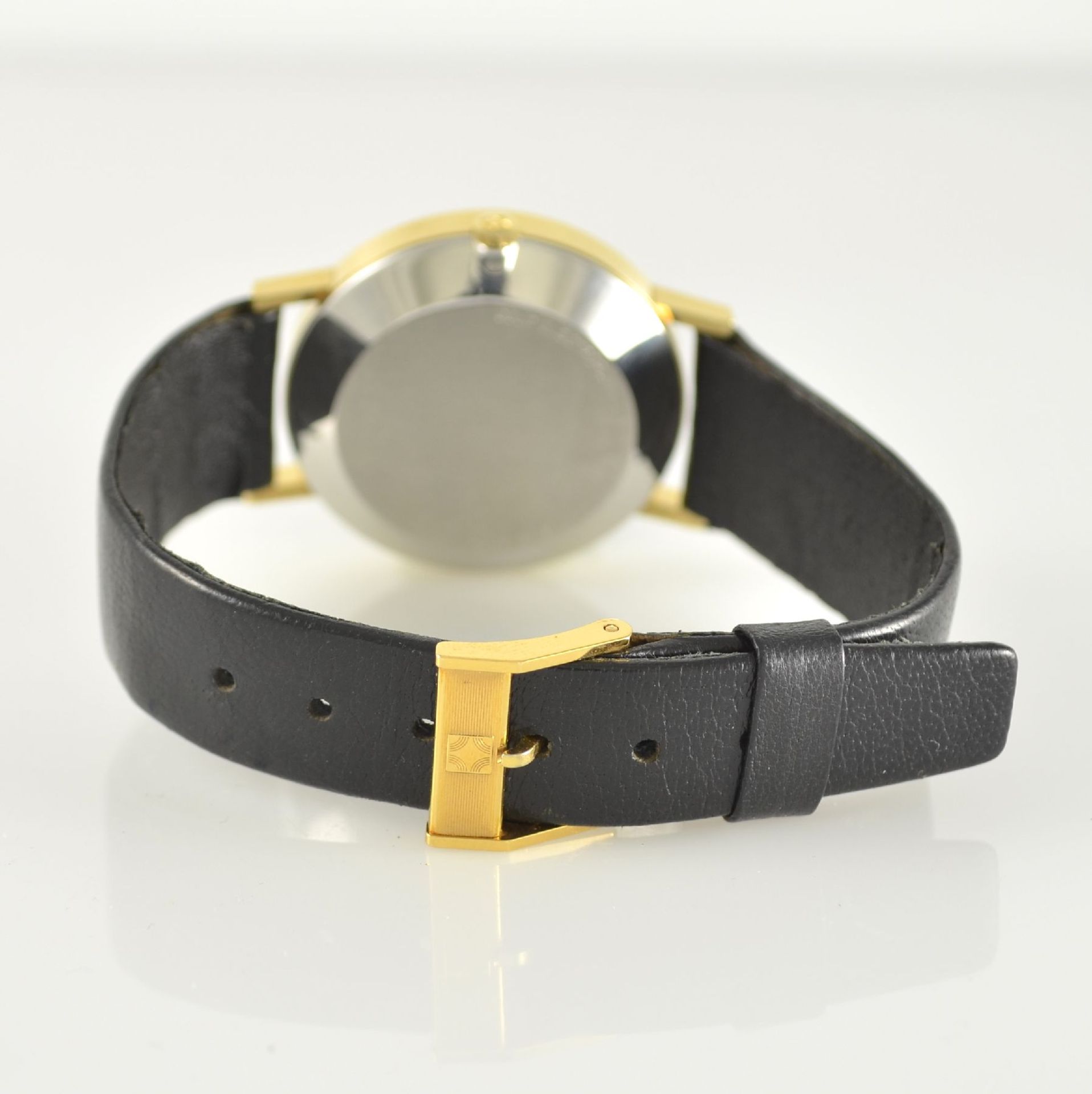 MOVADO/ZENITH Museumswatch Armbanduhr, Schweiz um 1990, Handaufzug, Ref. 200041366, verg. Geh. mit - Bild 6 aus 7