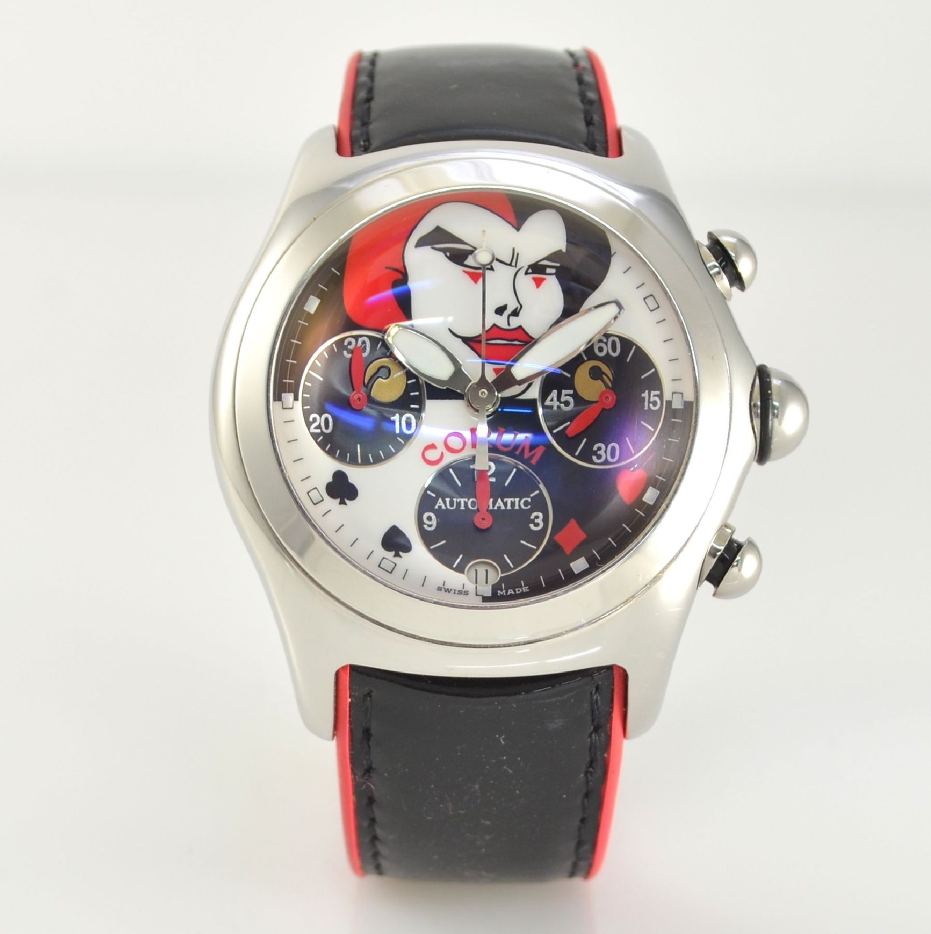 CORUM Armbandchonograph Modell Bubble Joker, Automatik, Ref. 285.240.20, ausverkauftes, auf weltweit - Bild 3 aus 8