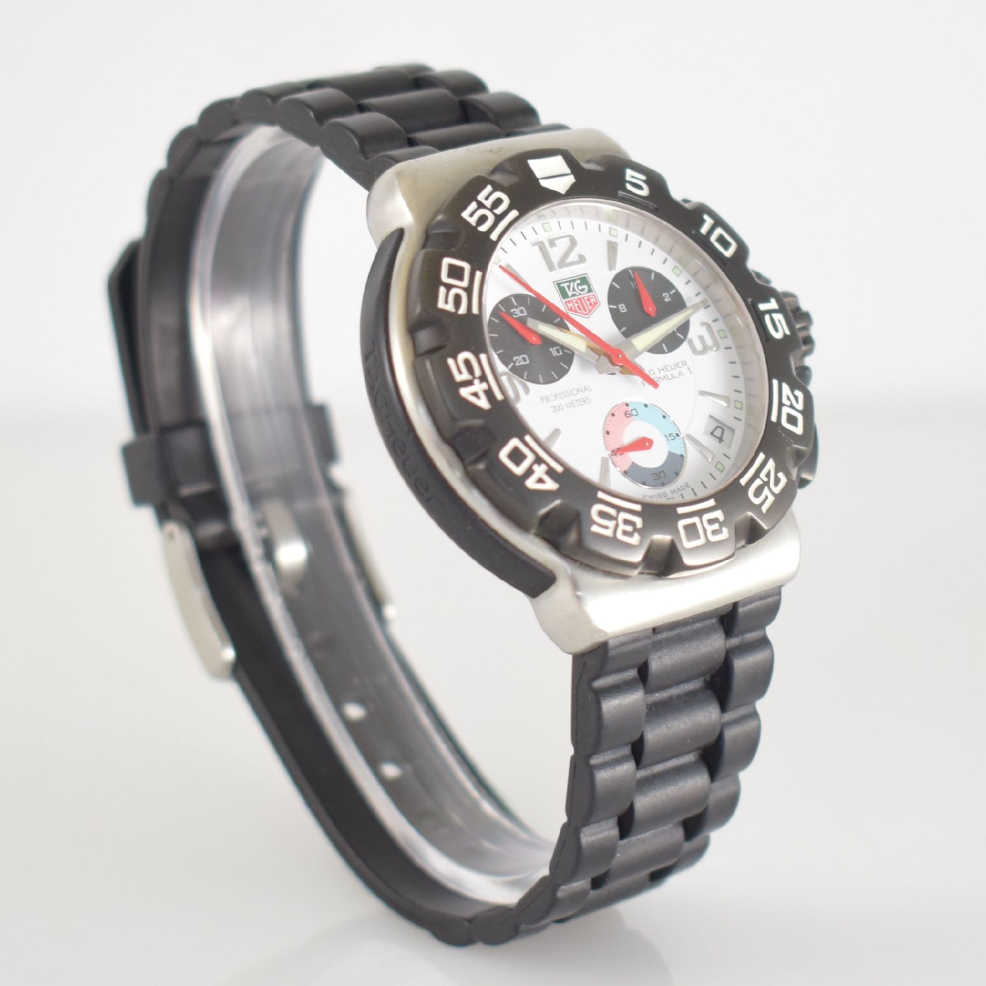 TAG HEUER Formula 1 Armbandchronograph, Schweiz um 2005, Ref. CAC 1111-0, quarz, verschr. - Bild 5 aus 8